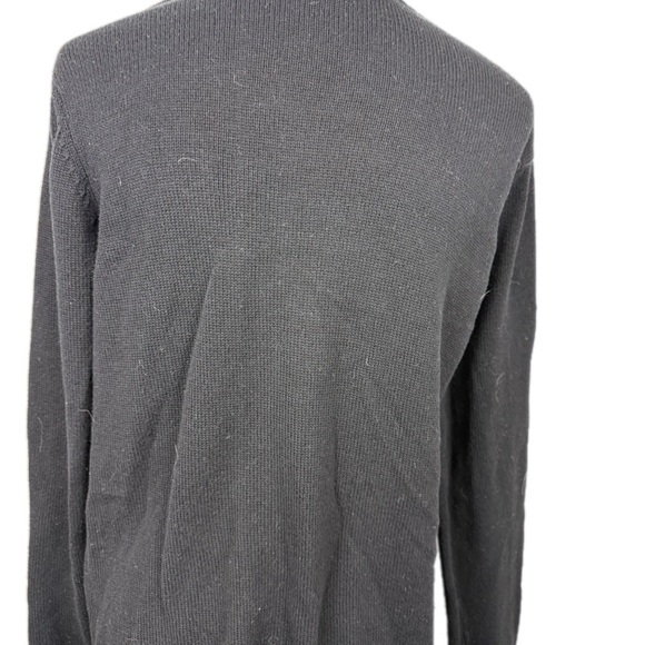 Coldwater Creek black moose on the loose sweater size small - Picture 4 of 9